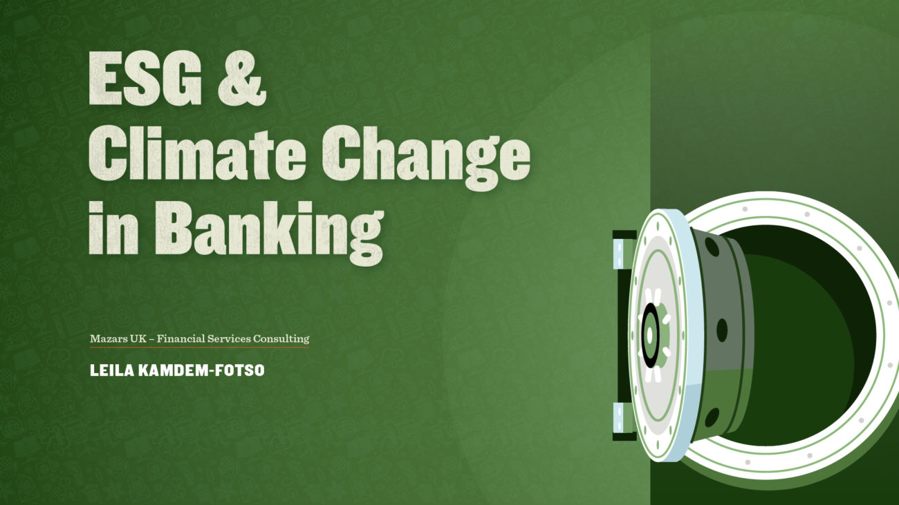 ESG & Climate Change in Banking Image
